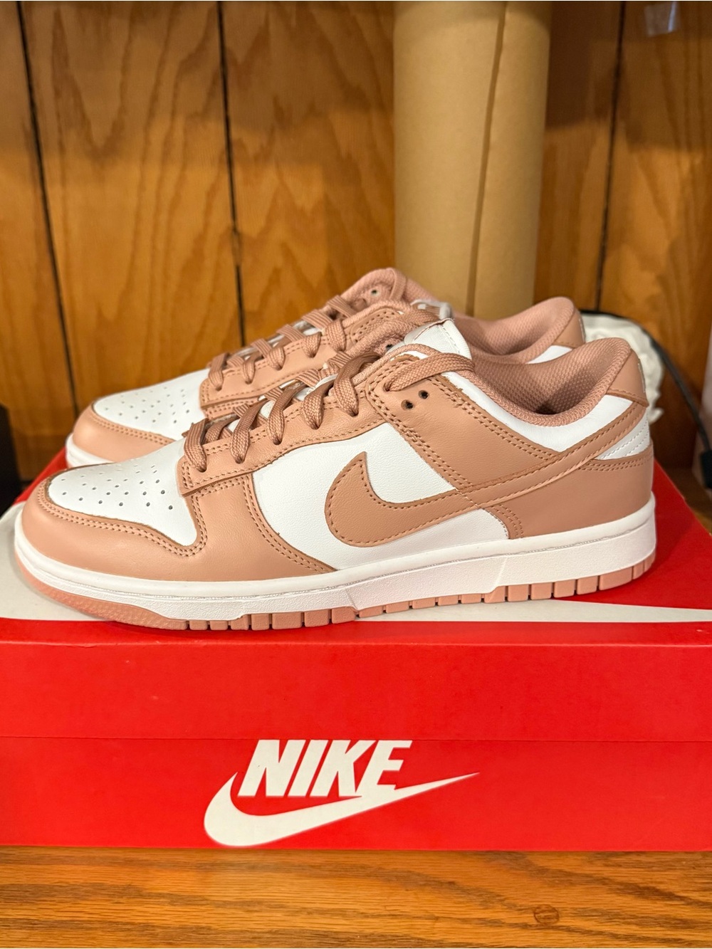 NIB Nike Dunk Low Sneakers in “Rose Whisper”